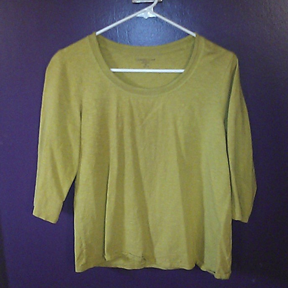 3 quarter sleeve shirt